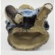 Two ceramic figures of Chinese figures, possibly fishermen (lacking rods) (2)  Condition Report - Image 10 of 11