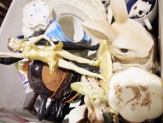 Assorted ceramics and collectables to include a Leonardo Collection 'Allison', Regency 'Dance
