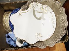 Various ceramics to include Royal Doulton 'Belvedere' dinner plates and six side plates, Royal