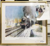 Terence Cuneo Signed Print 