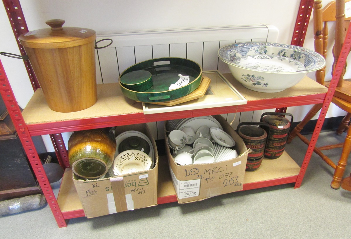 RC Japan part dinner service to include dinner plates, bowls, platters, serving bowls, gravy - Image 4 of 4