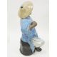 Two ceramic figures of Chinese figures, possibly fishermen (lacking rods) (2)  Condition Report - Image 7 of 11