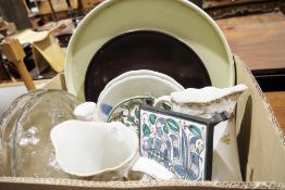 Assorted items to include a cuckoo clock, a Swiza travelling clock, various collectables, assorted