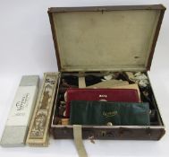 Large collection of early to mid-20th century ladies gloves including kid, leather, knitted and