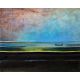 Anthony Curtis (1928-2018) Oil on paper Abstract of small boat at sea, signed lower right, 37cm x - Image 1 of 4