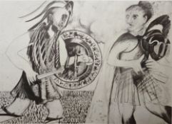 Paul Thomas Etching 