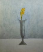 Craigie Aitchison CBE RSA (1926-2009) Limited edition print Daffodils in vase, 34/75, signed and