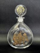 Limited edition Orrefors commemorative Sir Winston Churchill centenary glass decanter and stopper,