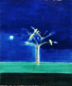 Craigie Aitchison CBA RSA (1926-2009) Limited edition artists proof silkscreen “Canaries on a tree”,