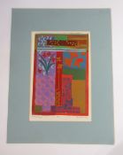 June Henderson  Limited edition blockprint  