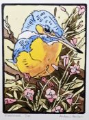 Andrew Haslen (b.1953) Limited edition print Kingfisher, signed in pencil and numbered 7/35, 22cm