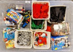 Large quantity of boxed and loose Lego sets (some constructed) to include Lego Racers 8119 Thunder