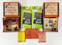 Two early Subbuteo table soccer sets by P. A. Adolph one for the 1950-51, 1951-52 F.A. cup winners