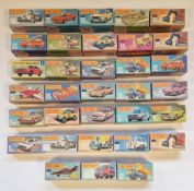 Large quantity of empty Matchbox 75 boxes approximately 30 (please note these do not come with any