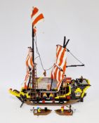 Lego Legoland 1989 unboxed Lego set Black Seas Barracuda No.6285 with instructions (currently