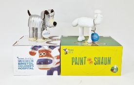 Aardman Wallace & Gromit 'Gromit Unleashed ' Sir Gromit of Bristol figure, as created by Ian Marlow,