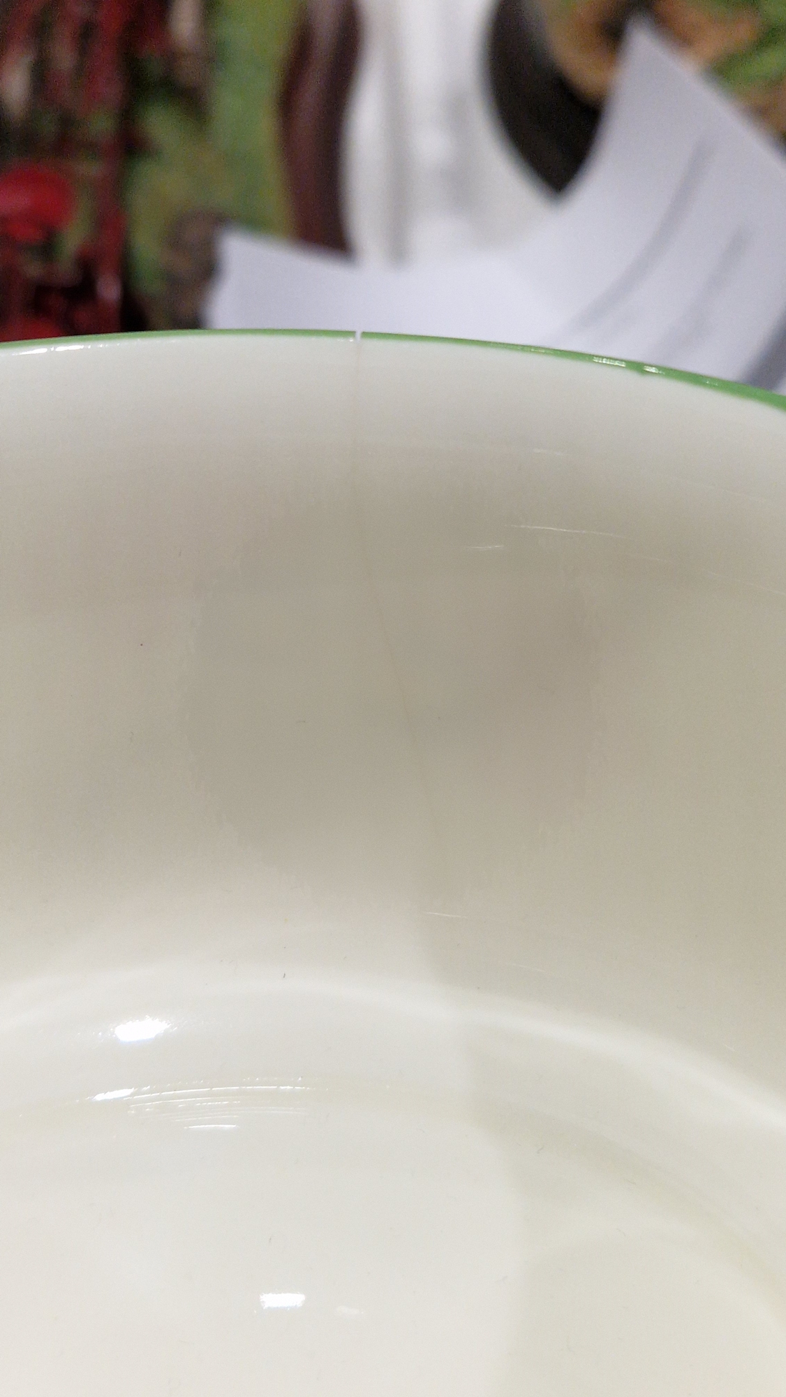 Royal Doulton Art Deco part tea-service, printed green marks, pattern no. V.1409, with pink and blue - Image 3 of 7