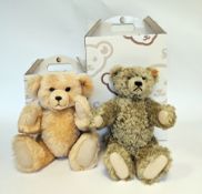 Steiff 000737 Classic 1920 Teddy Bear Light Brown Mohair 35cm together with Steiff original
