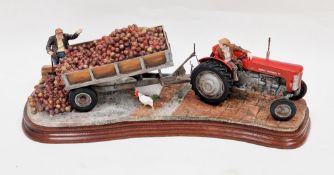 Border Fine Arts limited edition model 'Tipping Turnips', no.690/950, sculptured by Ray Ayres,