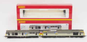 Two Hornby model railways OO gauge locomotives, R2747 BR Sub-sector Co-Co diesel electric Class 60