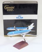 Gemini Jets - Gemini 200 1:200 scale die-cast aircraft model KLM Royal Dutch Airlines McDonnell