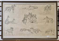 Seven 19th/20th century hunting themed prints to include after Snaffles, C. L. Wood etc (7)