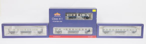 Bachmann Branch-line OO gauge model railways ' Class 411 CEP 4 car EMU, ' set, no.31-427, BR blue