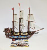 Lego No.10210 Imperial Flagship contructed Lego set with instructions (no box)