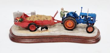 Border Fine Arts limited edition model 'Country Air', no.253/750, sculptured by Ray Ayres, with