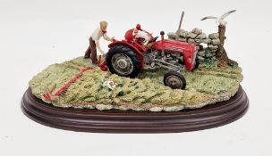 Country Artists limited edition model 'First Cut', no.445/850, sculptured by Keith Sherwin, with