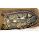 Collection of ten leather horse straps mounted with approximately forty six horse brasses, some - Image 1 of 3