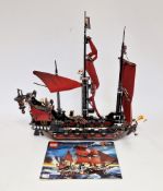 Lego Pirates of the Caribbean No.4195 Queen Anne's Revenge constructed Lego set with instructions (