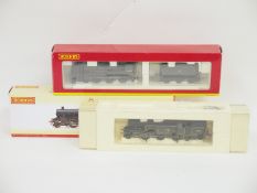 Two Hornby model railways OO gauge locomotives, R2637X BR Stainer 4MT 2-6-4T class 4P ' 42437 '