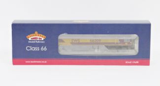 Bachmann Branch-line OO gauge model railways ' Class 66 diesel 66209 EWS (weathered) ' no. 32-735,