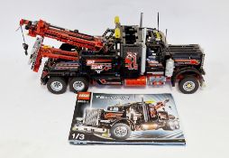 Lego Technic No.8285 Tow Truck constructed Lego set with instructions
