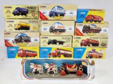 Collection of nineteen Corgi boxed diecast vehicles including 4 x limited edition ' The Brewery