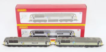 Two Hornby model railways OO gauge locomotives, R2752X Sub-sector Co-Co Class 56 ' Sir De