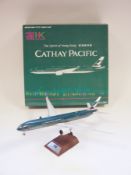 Cathay Pacific 1:200 scale Boeing 777-367 ER diecast model aircraft, boxed