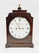 LOT WITHDRAWN; Regency rosewood 8-day chiming bracket clock by Ellicott and Taylor of Royal