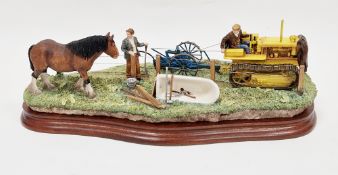 Border Fine Arts limited edition model 'Fresh Water on Tap', no.210/950, sculptured by Ray Ayres,