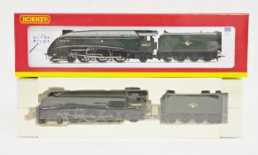 Hornby model railways OO gauge locomotive R3012 BR 4-6-2 A4 Class ' Merlin ', boxed