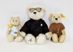 Steiff Limited Edition for Belgium Toots Thielemans Bear, 00198 of 1500 together with another Steiff
