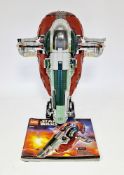 Lego Star Wars No.75060 Slave 1 constructed Lego set with instructions (no box) Condition Report