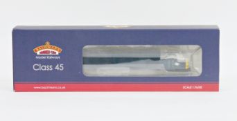 Bachmann Branch-line OO gauge model railways ' Class 45 diesel 45120 BR blue ' no. 32-677A, boxed