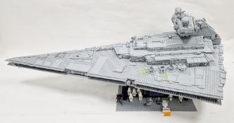 Lego Star wars Ultimate Collectors Series 75252 Imperial Star Destroyer constructed Lego set with