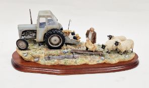 Border Fine Arts limited edition model 'Frosty Morning', no.373/1750, sculptured by Ray Ayres,
