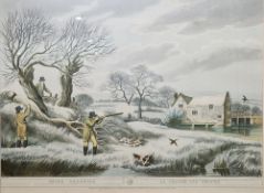 After Cecil Aldin (1870-1935) Print, The Show Jumpers, The Water Jump, published by Lawrence &