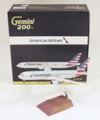 Gemini Jets - Gemini 200 1:200 scale die-cast aircraft model American Airlines Boeing 767-300ER,