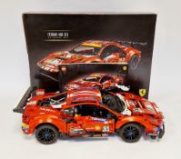 Lego Technic No.42125 Ferrari 488 GTE AF Corse #51 constructed Lego set with box and instructions