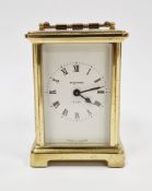 Early to mid 20th century five-glass, brass carriage clock by Bayard, movement by Duverdrey and